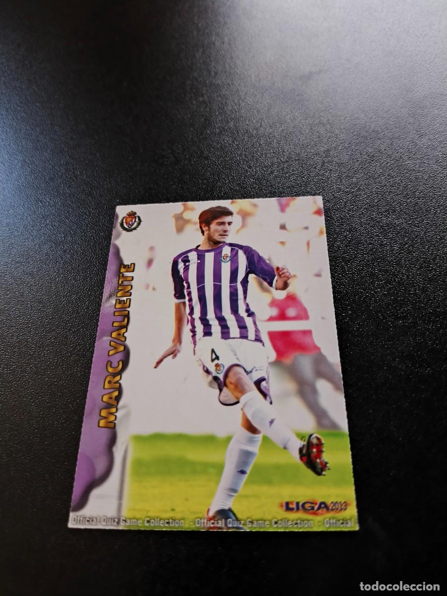 Cromos de F&uacute;tbol: 519 MARC VALIENTE VALLADOLID MUNDICROMO LIGA 2012 2013 12 13 NO PANINI ESTE MEGACRACKS