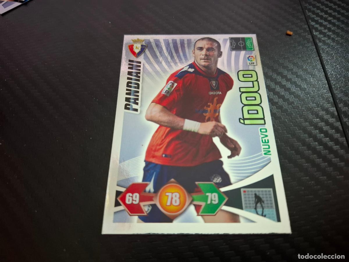 Cromos de F&uacute;tbol: Pandiani Osasuna Nuevo &Iacute;dolo Adrenalyn 2009 2010 Ligs 09 10