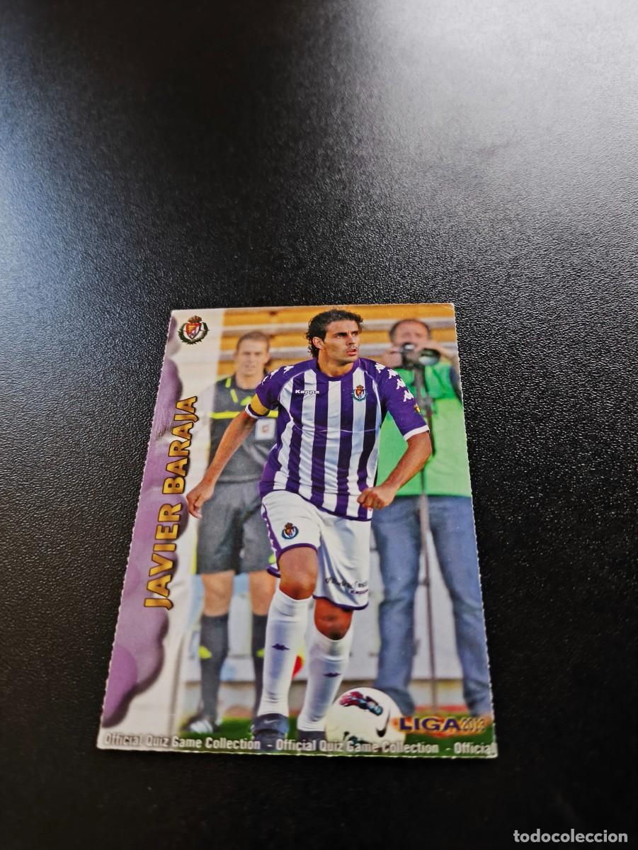 Cromos de F&uacute;tbol: 521 JAVIER BARAJA VALLADOLID MUNDICROMO LIGA 2012 2013 12 13 NO PANINI ESTE MEGACRACKS