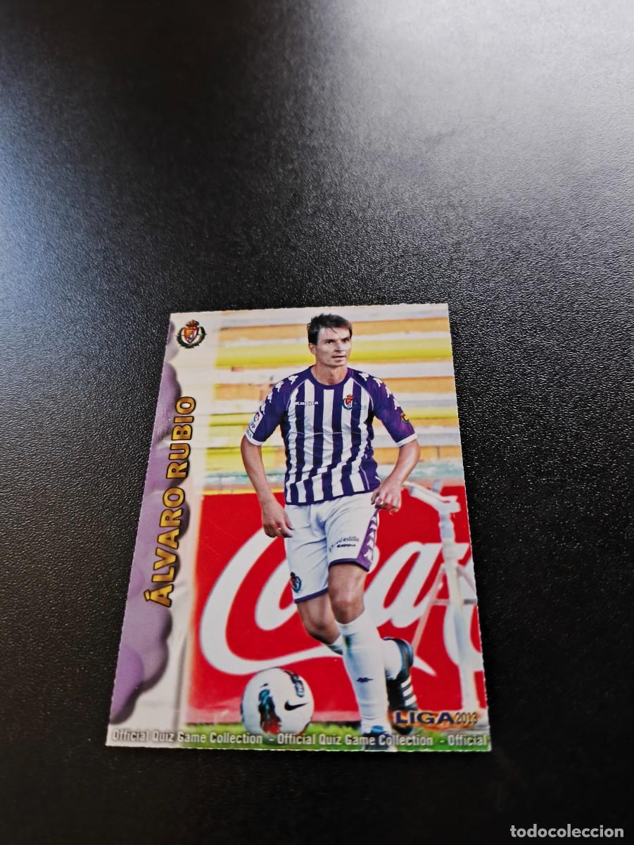 Cromos de F&uacute;tbol: 527 ALVARO RUBIO VALLADOLID MUNDICROMO LIGA 2012 2013 12 13 NO PANINI ESTE MEGACRACKS