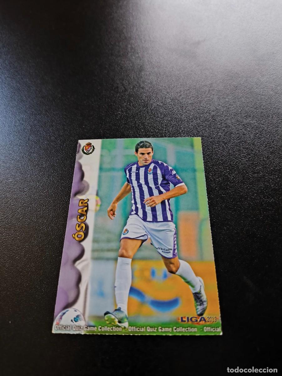 Cromos de F&uacute;tbol: 529 OSCAR VALLADOLID MUNDICROMO LIGA 2012 2013 12 13 NO PANINI ESTE MEGACRACKS