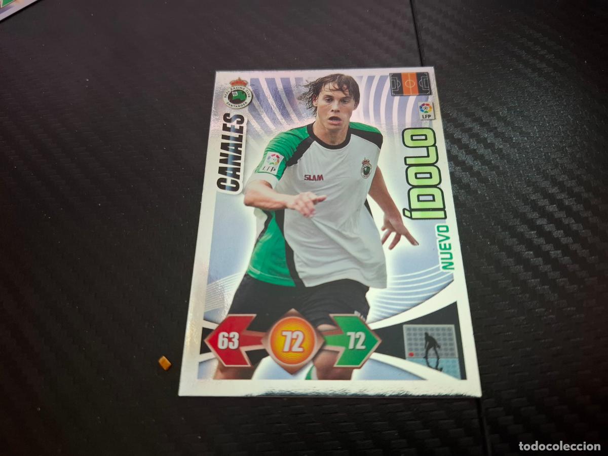 Cromos de F&uacute;tbol: Canales Racing de Santander Nuevo &Iacute;dolo Adrenalyn 2009 2010 Ligs 09 10