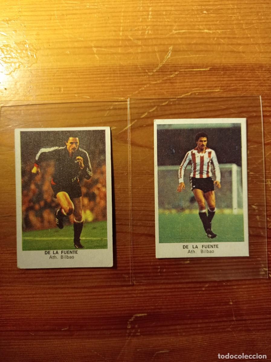 Cromos de F&uacute;tbol: De La Fuente Cromos Cano f&uacute;tbol 1983 1984 83 84 versiones dif&iacute;ciles. Nunca pegados.