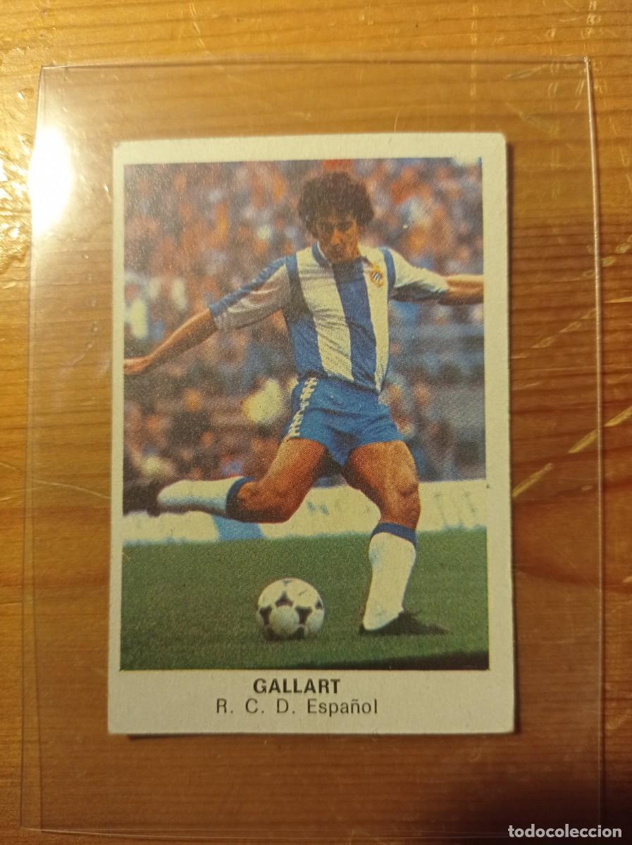 Cromos de F&uacute;tbol: Gallart Cromos Cano f&uacute;tbol 1983 1984 83 84 versi&oacute;n muy dif&iacute;cil. Nunca pegado.