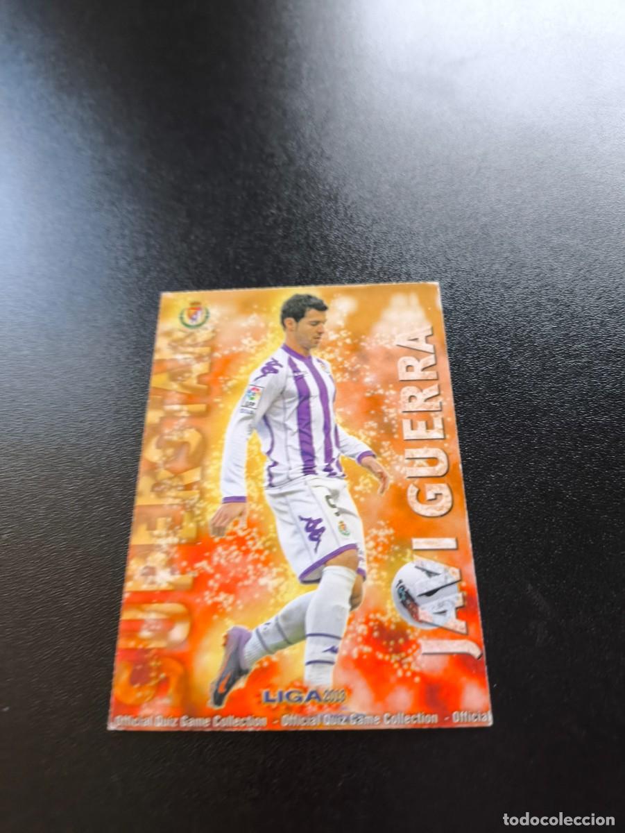 Cromos de F&uacute;tbol: 540 JAVI GUERRA SUPERSTAR MATE VALLADOLID MUNDICROMO LIGA 2012 2013 12 13 NO PANINI ESTE MEGACRACKS
