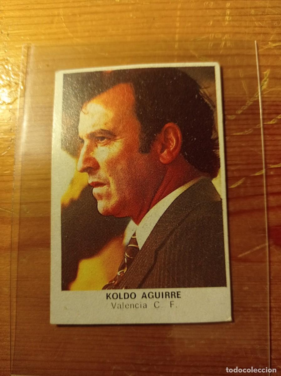 Cromos de F&uacute;tbol: Koldo Aguirre Cromos Cano f&uacute;tbol 1983 1984 83 84. Versi&oacute;n dif&iacute;cil. Nunca pegado.