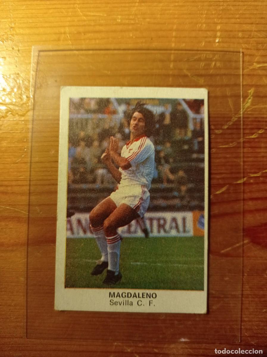 Cromos de F&uacute;tbol: Magdaleno Cromos Cano f&uacute;tbol 1983 1984 83 84. Dif&iacute;cil. Nunca pegado.