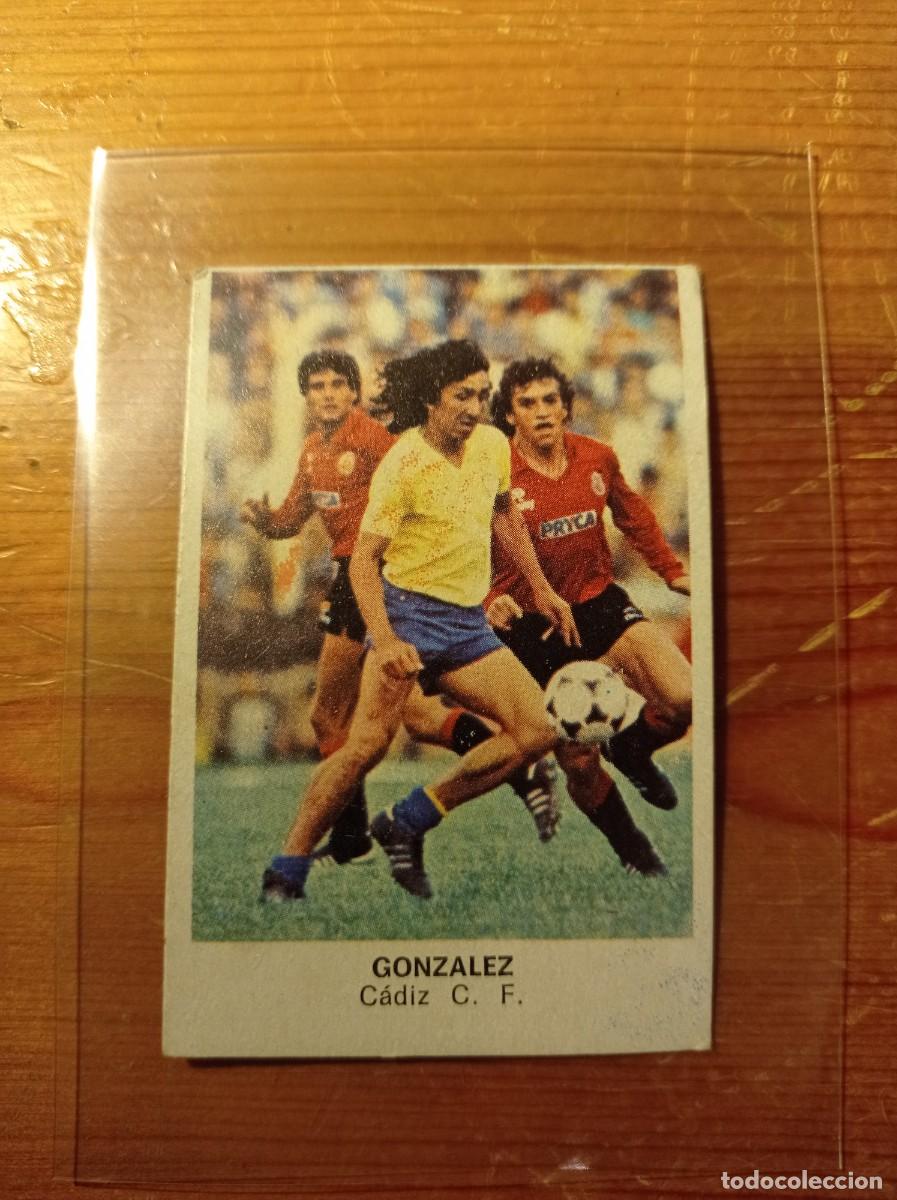 Cromos de F&uacute;tbol: M&aacute;gico Gonz&aacute;lez Cromos Cano f&uacute;tbol 1983 1984 83 84. Dif&iacute;cil. Nunca pegado.
