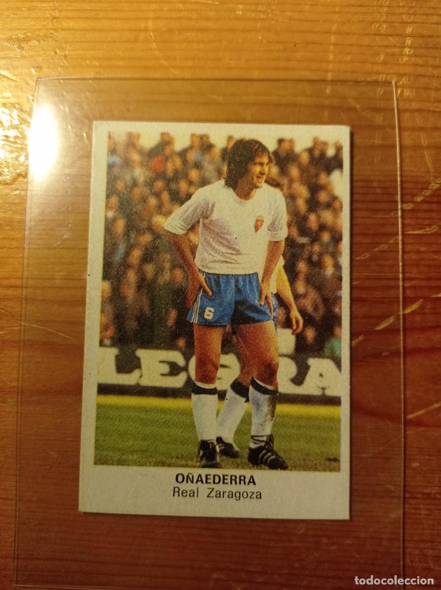 Cromos de F&uacute;tbol: O&ntilde;aederra Cromos Cano f&uacute;tbol 1983 1984 83 84. Dif&iacute;cil. Nunca pegado.