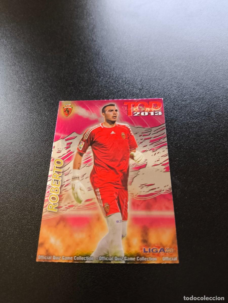 Cartes &agrave; collectionner de Football: 547 ROBERTO ZARAGOZA FONDO FUCSIA ROSA TOP MUNDICROMO LIGA 2012 2013 12 13 NO PANINI ESTE