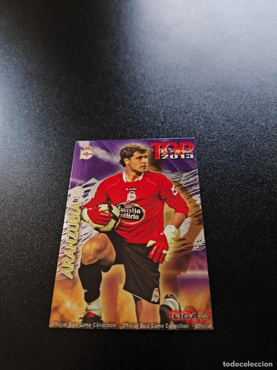 Cromos de Futebol: 548 ARANZUBIA DEPORTIVO CORU&Ntilde;A FONDO MORADO TOP MUNDICROMO LIGA 2012 2013 12 13 NO PANINI ESTE