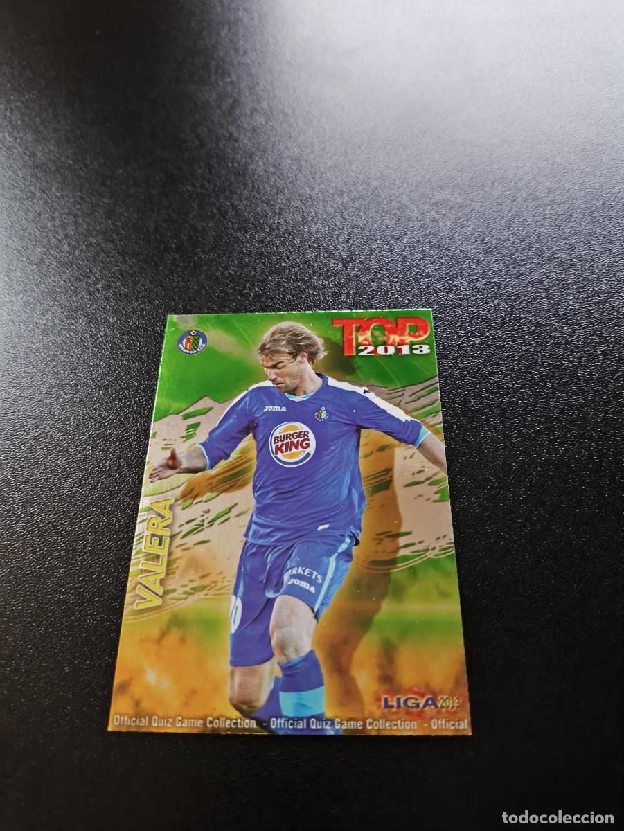 Cromos de F&uacute;tbol: 555 VALERA GETAFE FONDO VERDE TOP MUNDICROMO LIGA 2012 2013 12 13 NO PANINI ESTE