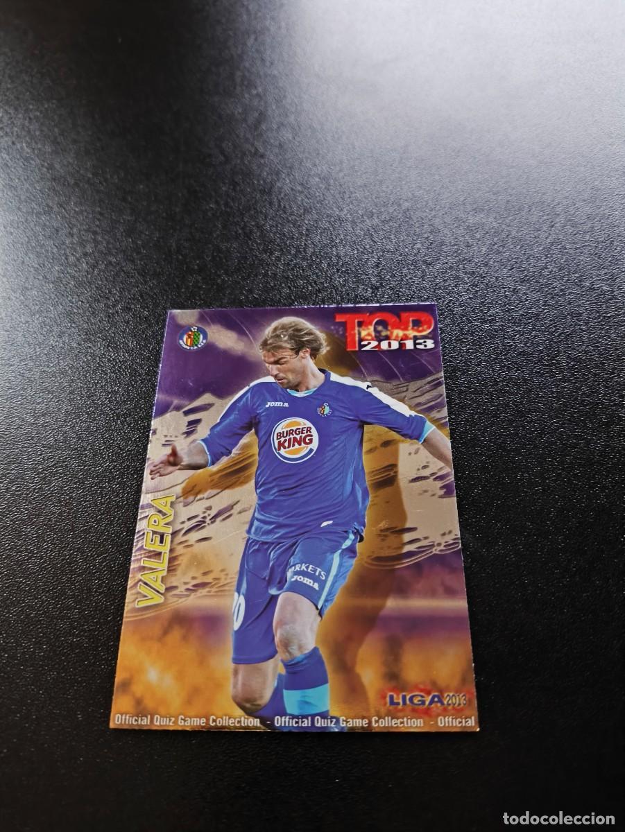 Cromos de F&uacute;tbol: 555 VALERA GETAFE FONDO MORADO TOP MUNDICROMO LIGA 2012 2013 12 13 NO PANINI ESTE