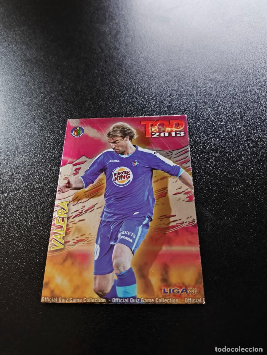 Cromos de F&uacute;tbol: 555 VALERA GETAFE FONDO FUCSIA ROSA TOP MUNDICROMO LIGA 2012 2013 12 13 NO PANINI ESTE