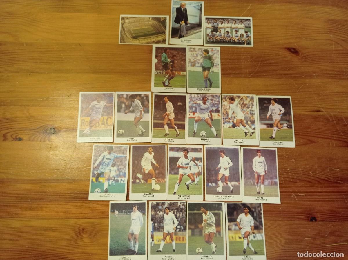 Cromos de F&uacute;tbol: 20 cromos R. Madrid Cromos Cano f&uacute;tbol 1983 1984 83 84. Nunca pegados.