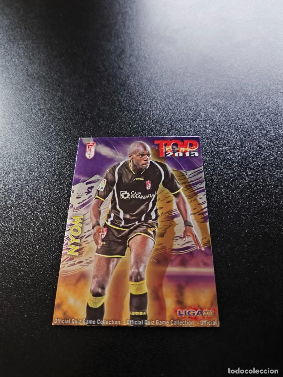 Cromos de F&uacute;tbol: 557 NYOM GRANADA FONDO MORADO TOP MUNDICROMO LIGA 2012 2013 12 13 NO PANINI ESTE