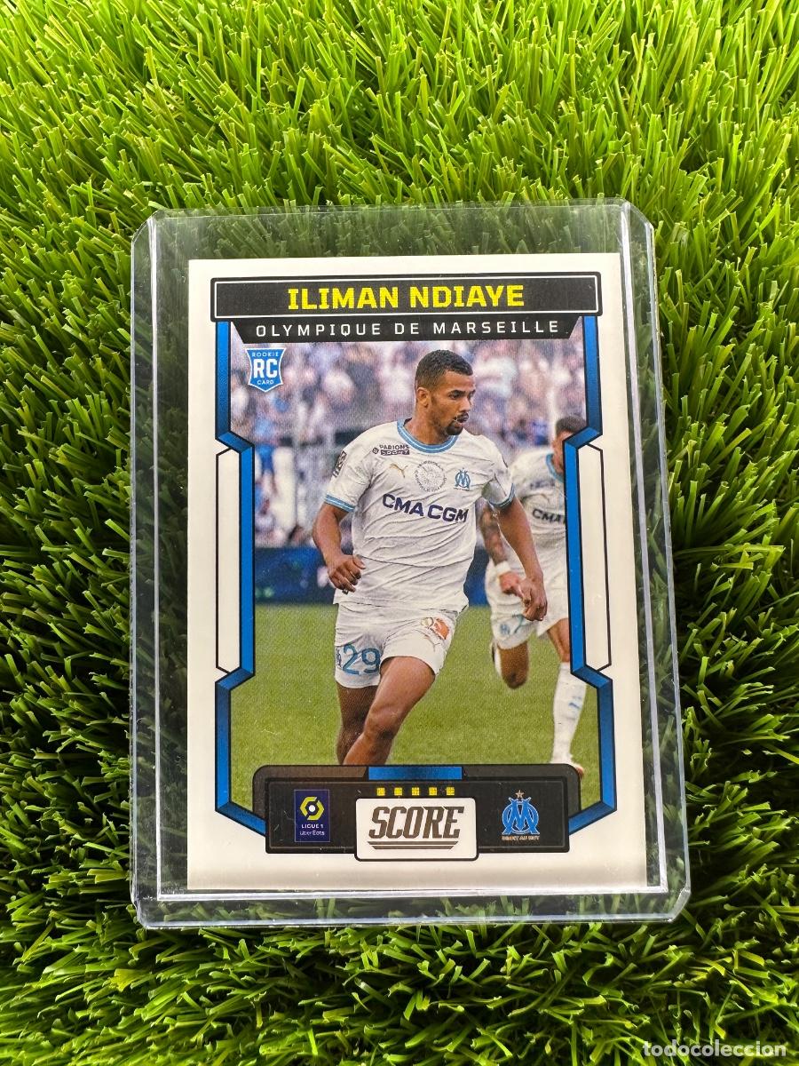 Cromos de F&uacute;tbol: N&ordm; 106 Iliman Ndiaye Olympique de Marsella Panini Score Ligue 1 23 24