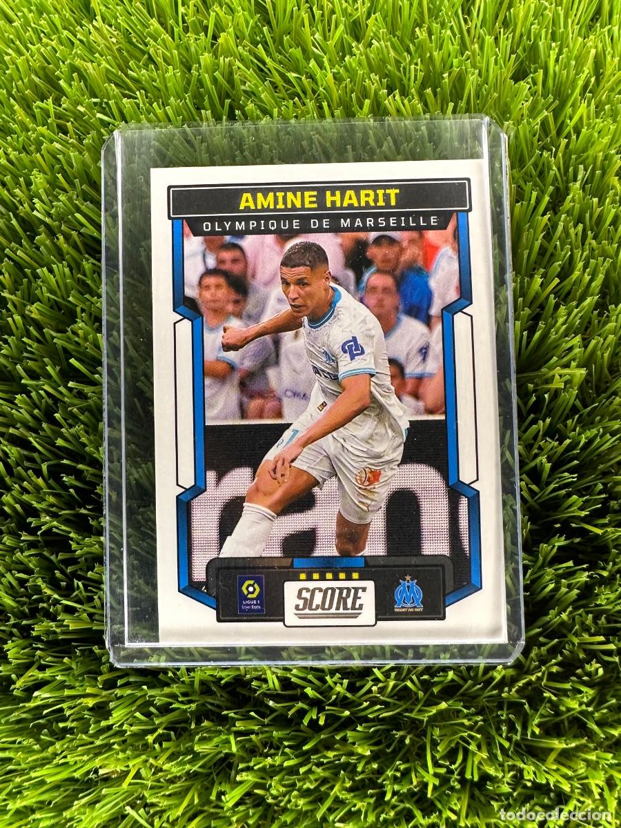 Cromos de F&uacute;tbol: N&ordm; 108 Amine Harit Olympique de Marsella Panini Score Ligue 1 23 24