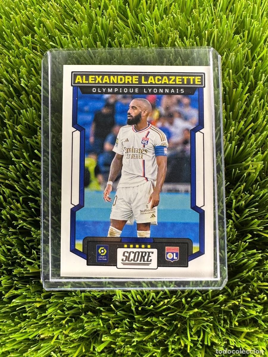 Cromos de F&uacute;tbol: N&ordm; 110 Alexandre Lacazette Olympique de Lyon Panini Score Ligue 1 23 24