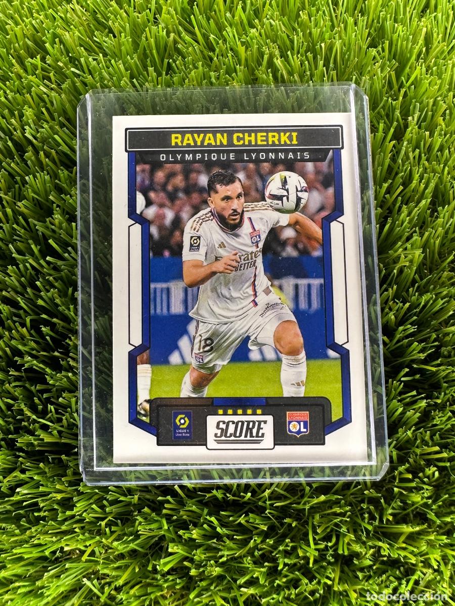 Cromos de F&uacute;tbol: N&ordm; 113 Rayan Cherki Olympique de Lyon Panini Score Ligue 1 23 24