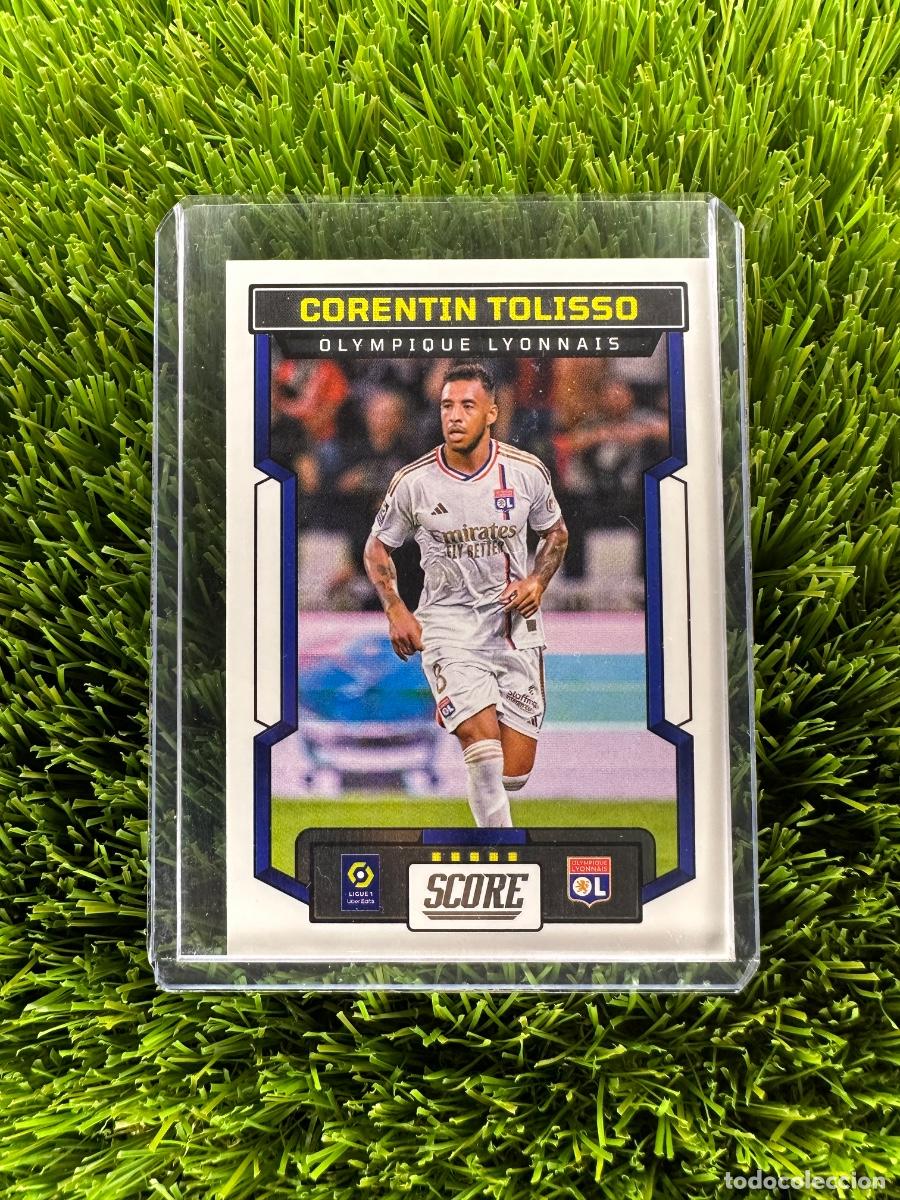 Cromos de F&uacute;tbol: N&ordm; 114 Corentin Tolisso Olympique de Lyon Panini Score Ligue 1 23 24