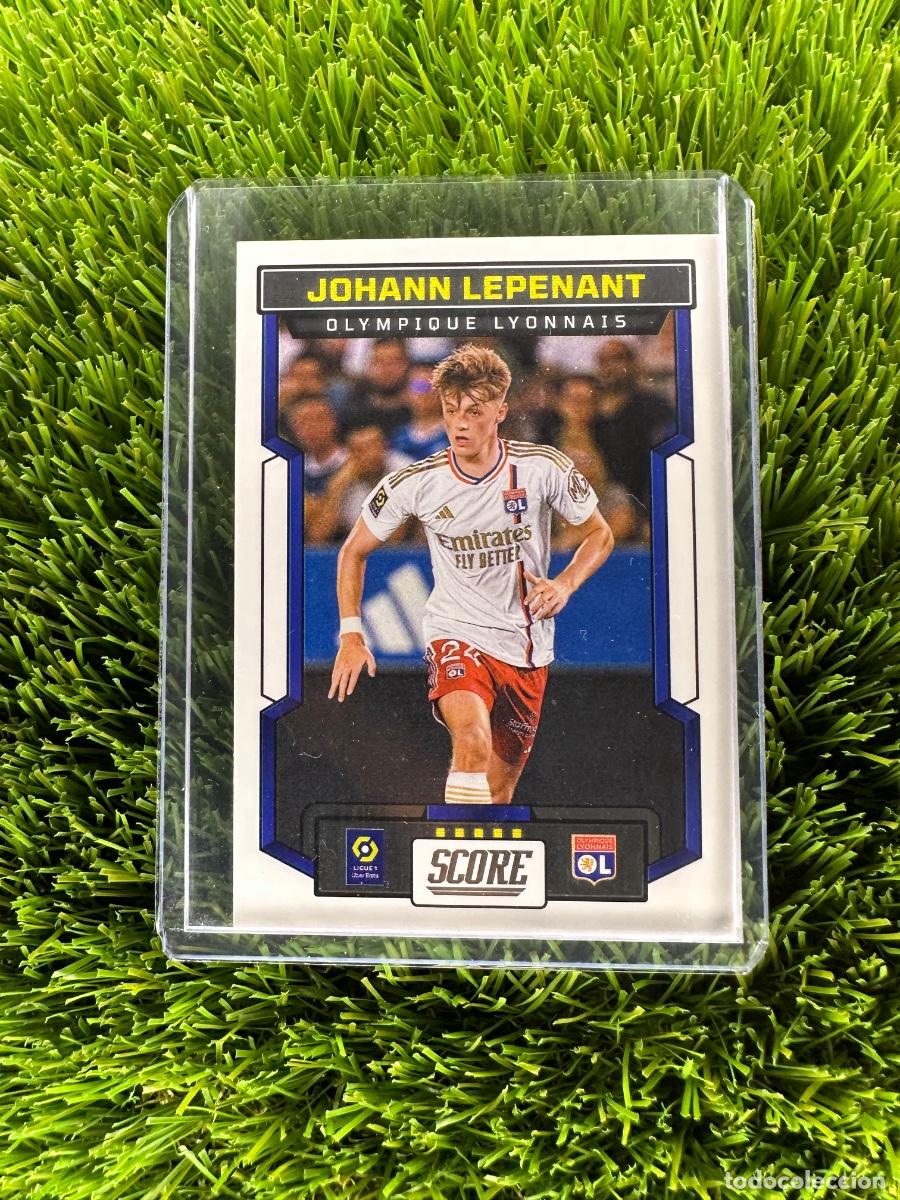 Cromos de F&uacute;tbol: N&ordm; 115 Johann Lepenant Olympique de Lyon Panini Score Ligue 1 23 24