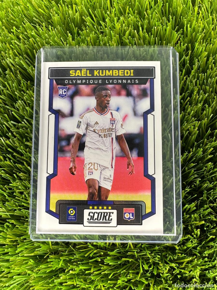 Cromos de F&uacute;tbol: N&ordm; 116 Sa&euml;l Kumbedi Olympique de Lyon Panini Score Ligue 1 23 24