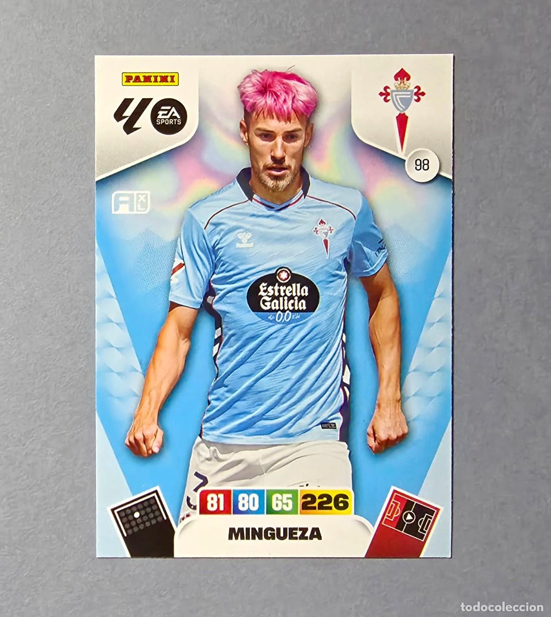 Cromos de F&uacute;tbol: 98 MINGUEZA - CELTA - ADRENALYN XL 2025-26 - 25/26 (NUEVO)