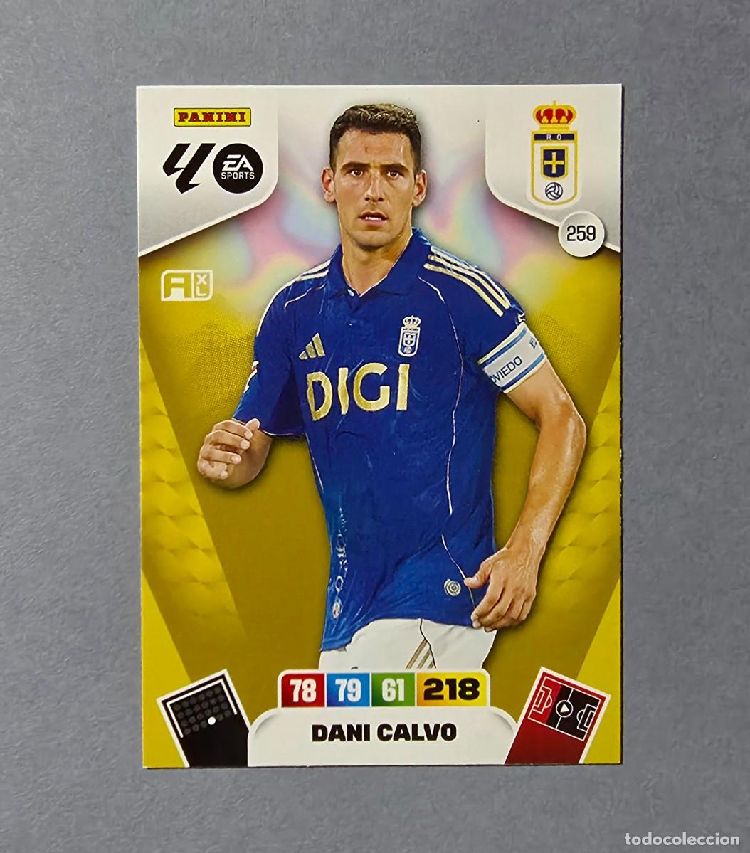 Cromos de F&uacute;tbol: 259 DANI CALVO - OVIEDO - ADRENALYN XL 2025-26 - 25/26 (NUEVO)