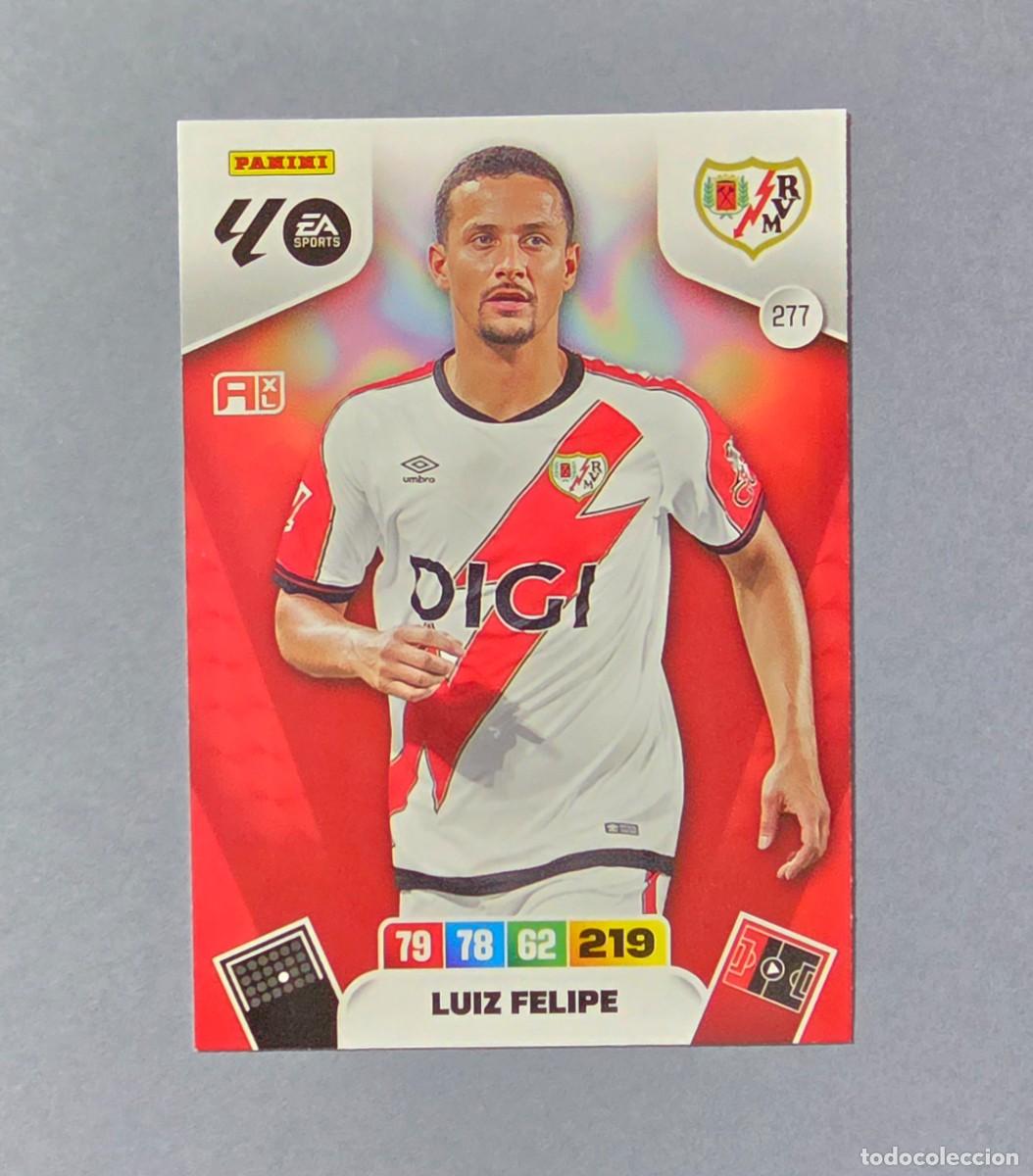 Cromos de F&uacute;tbol: 277 LUIZ FELIPE - RAYO VALLECANO - ADRENALYN XL 2025-26 - 25/26 (NUEVO)