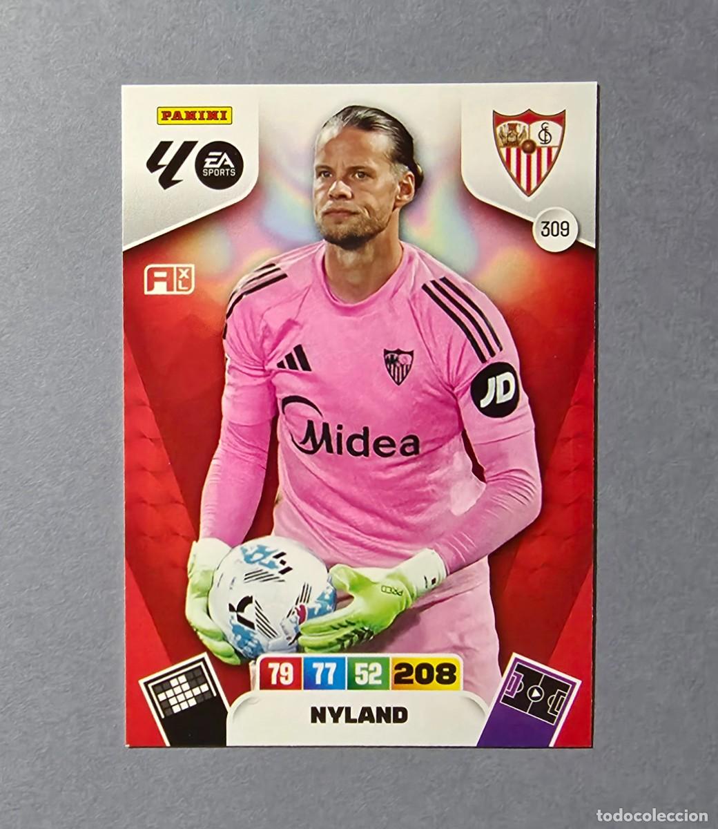 Cromos de F&uacute;tbol: 309 NYLAND - SEVILLA - ADRENALYN XL 2025-26 - 25/26 (NUEVO)