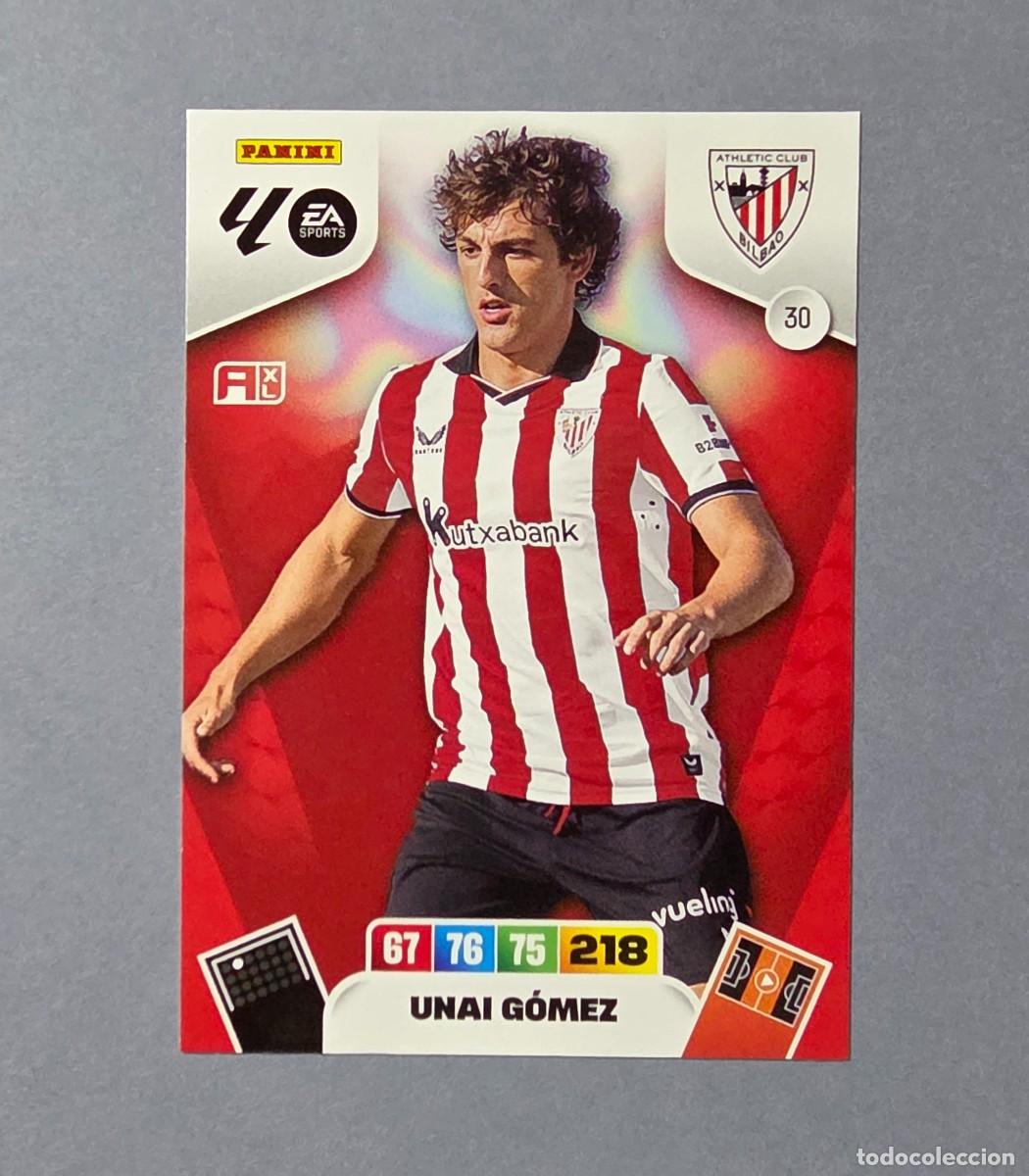 Cromos de F&uacute;tbol: 30 UNAI G&Oacute;MEZ - ATHLETIC BILBAO - ADRENALYN XL 2025-26 - 25/26 (NUEVO)