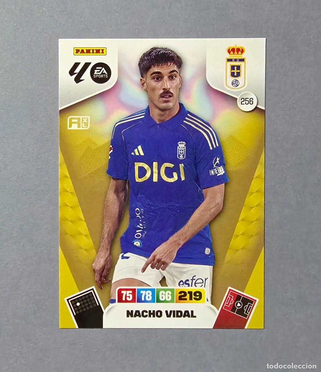 Cromos de F&uacute;tbol: 256 NACHO VIDAL - OVIEDO - ADRENALYN XL 2025-26 - 25/26 (NUEVO)