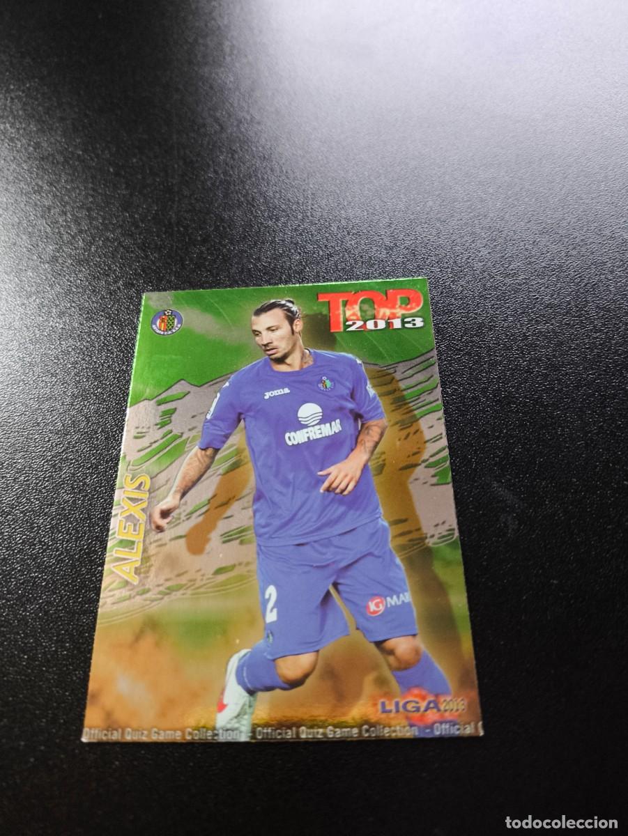 Cromos de F&uacute;tbol: 572 ALEXIS GETAFE FONDO VERDE TOP MUNDICROMO LIGA 2012 2013 12 13 NO PANINI ESTE