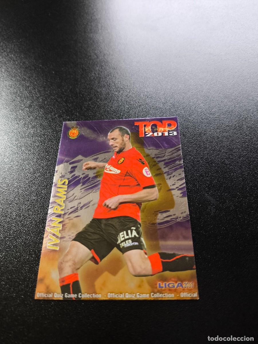 Cromos de F&uacute;tbol: 572 IVAN RAMIS MALLORCA FONDO MORADO TOP MUNDICROMO LIGA 2012 2013 12 13 NO PANINI ESTE