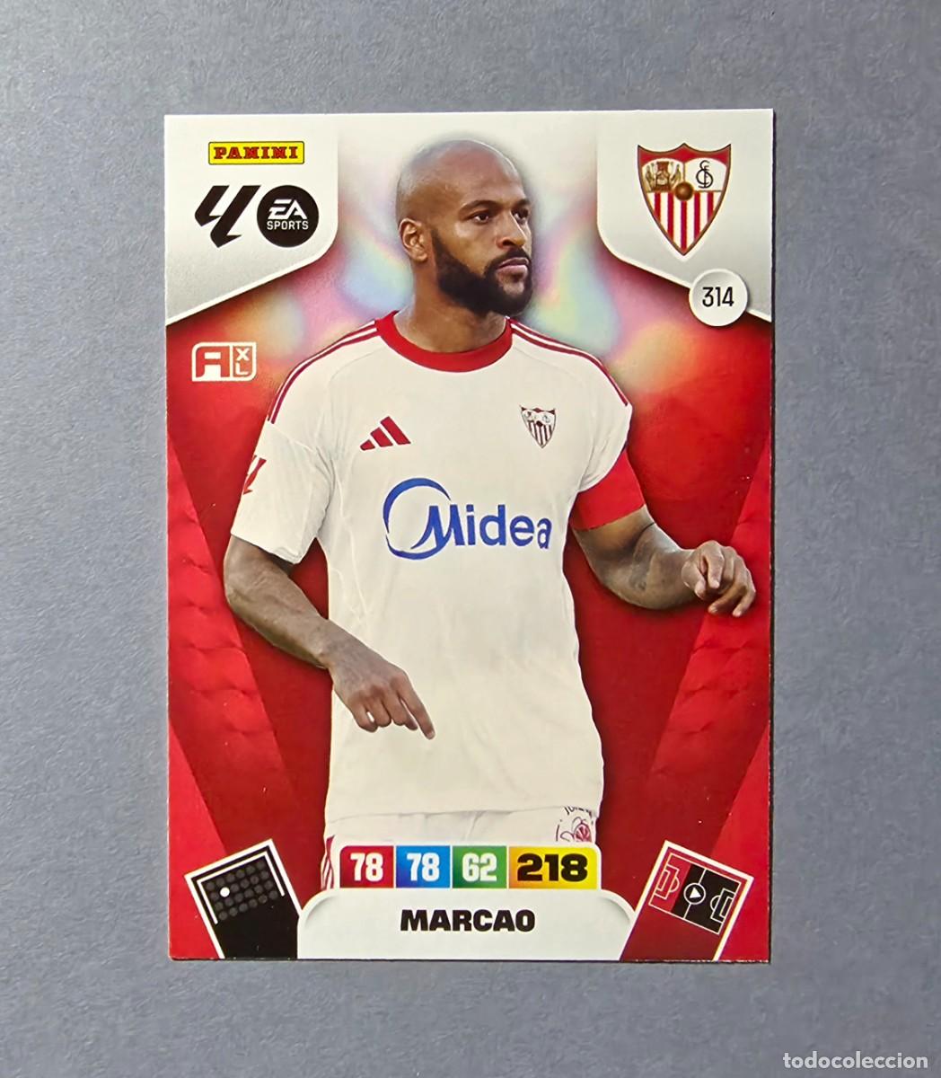 Cromos de F&uacute;tbol: 314 MARCAO - SEVILLA - ADRENALYN XL 2025-26 - 25/26 (NUEVO)