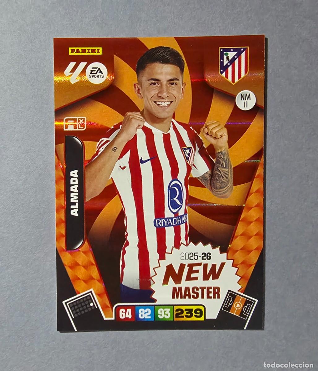 Cromos de F&uacute;tbol: NM 11 ALMADA (NEW MASTER) - ATL&Eacute;TICO MADRID - ADRENALYN XL 2025-26 - 25/26 (NUEVO)