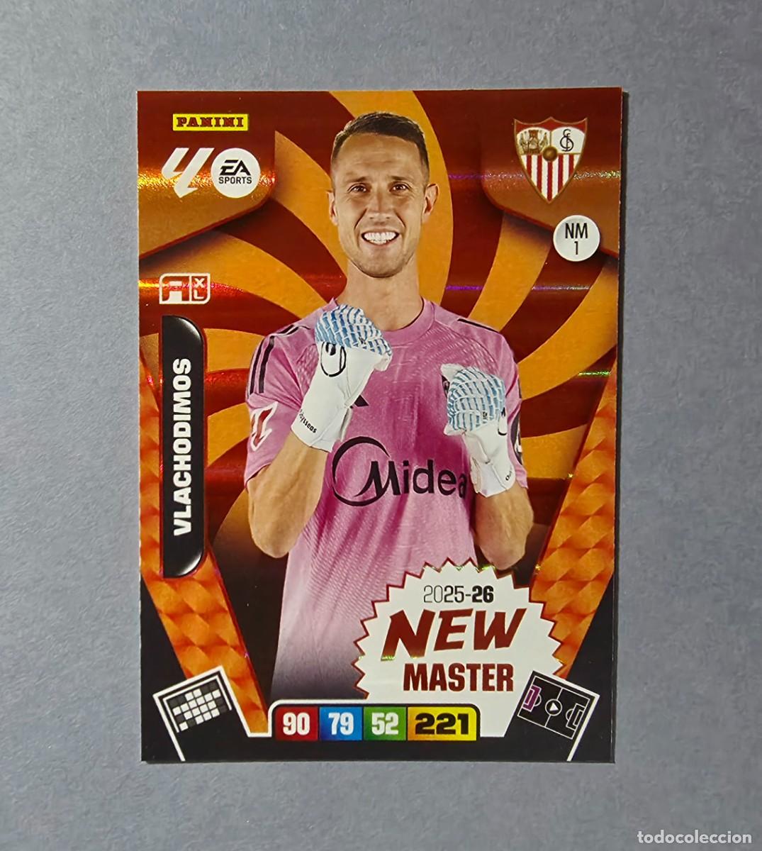 Cromos de F&uacute;tbol: NM 1 VLACHODIMOS (NEW MASTER) - SEVILLA - ADRENALYN XL 2025-26 - 25/26 (NUEVO)