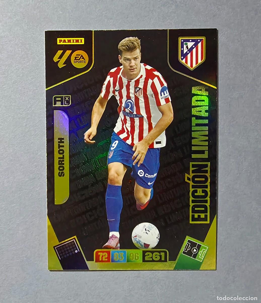 Cromos de F&uacute;tbol: SORLOTH (EDICI&Oacute;N LIMITADA) - ATL&Eacute;TICO MADRID - ADRENALYN XL 2025-26 - 25/26 (NUEVO)