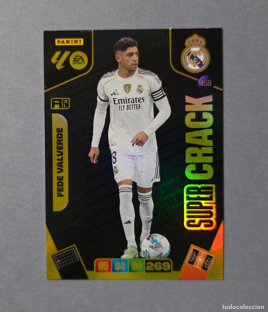 Cromos de F&uacute;tbol: 459 FEDE VALVERDE (SUPER CRACK) - REAL MADRID - ADRENALYN XL 2025-26 - 25/26 (NUEVO)
