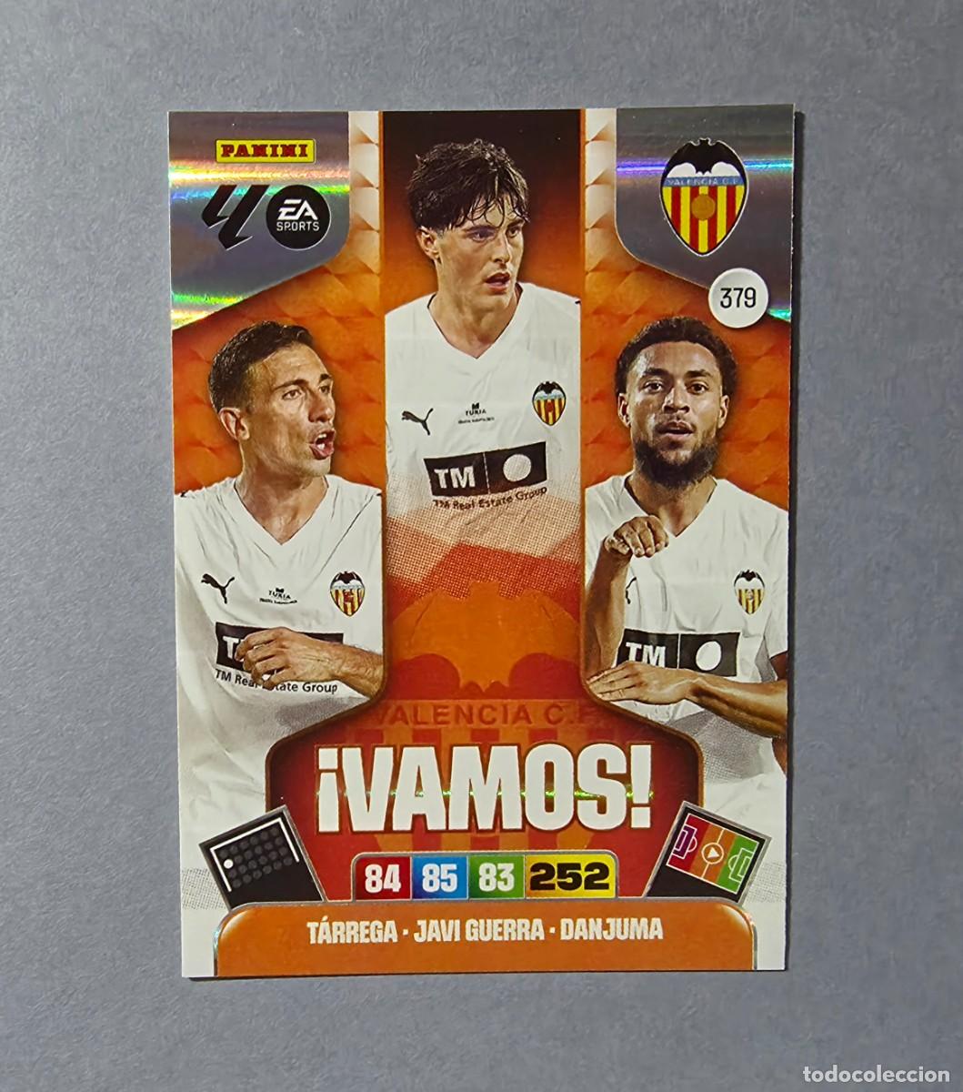 Cromos de F&uacute;tbol: 379 VAMOS - VALENCIA - ADRENALYN XL 2025-26 - 25/26 (NUEVO)