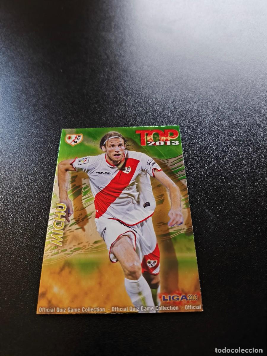 Cromos de F&uacute;tbol: 594 MICHU RAYO VALLECANO FONDO VERDE TOP MUNDICROMO LIGA 2012 2013 12 13 NO PANINI ESTE