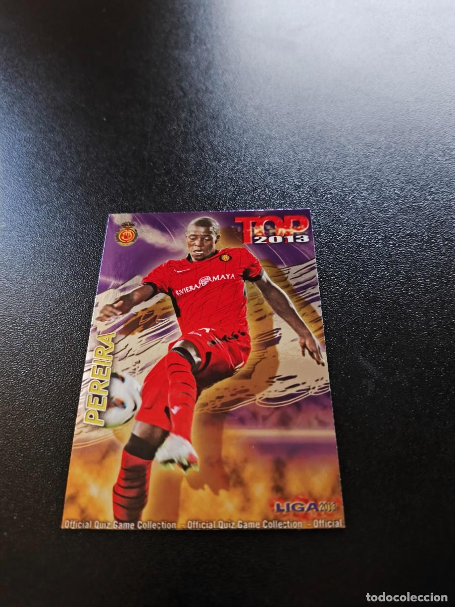 Cromos de F&uacute;tbol: 594 PEREIRA MALLORCA FONDO MORADO TOP MUNDICROMO LIGA 2012 2013 12 13 NO PANINI ESTE