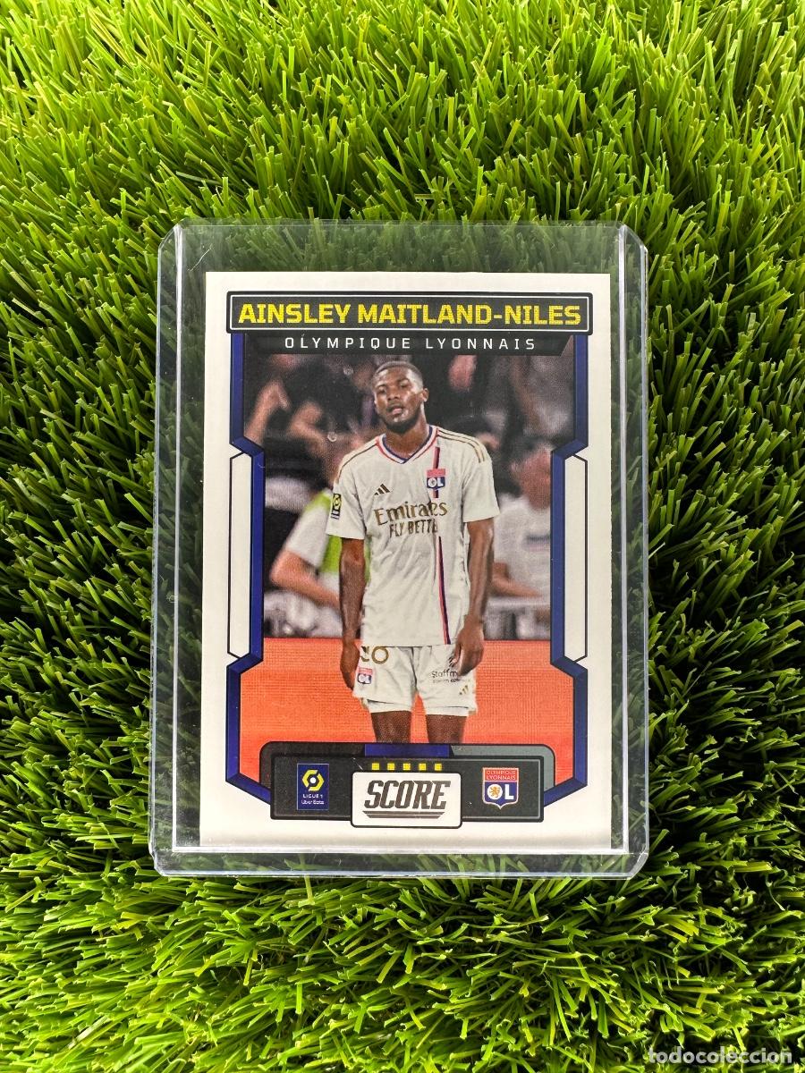 Cromos de F&uacute;tbol: N&ordm; 120 Ainsley Maitland-Niles Olympique de Lyon Panini Score Ligue 1 23 24