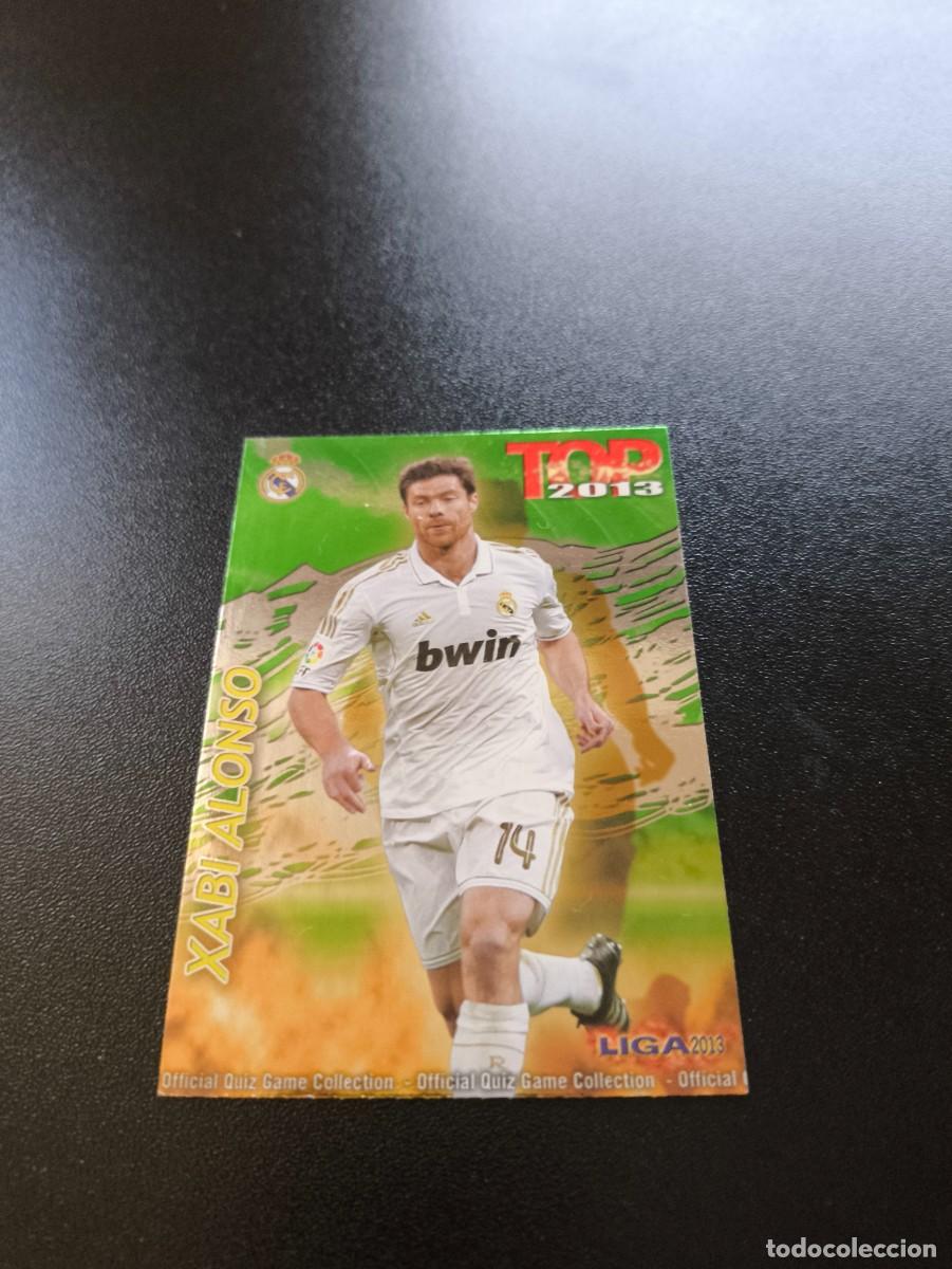 Cromos de F&uacute;tbol: 604 XABI ALONSO REAL MADRID FONDO VERDE TOP MUNDICROMO LIGA 2012 2013 12 13 NO PANINI ESTE