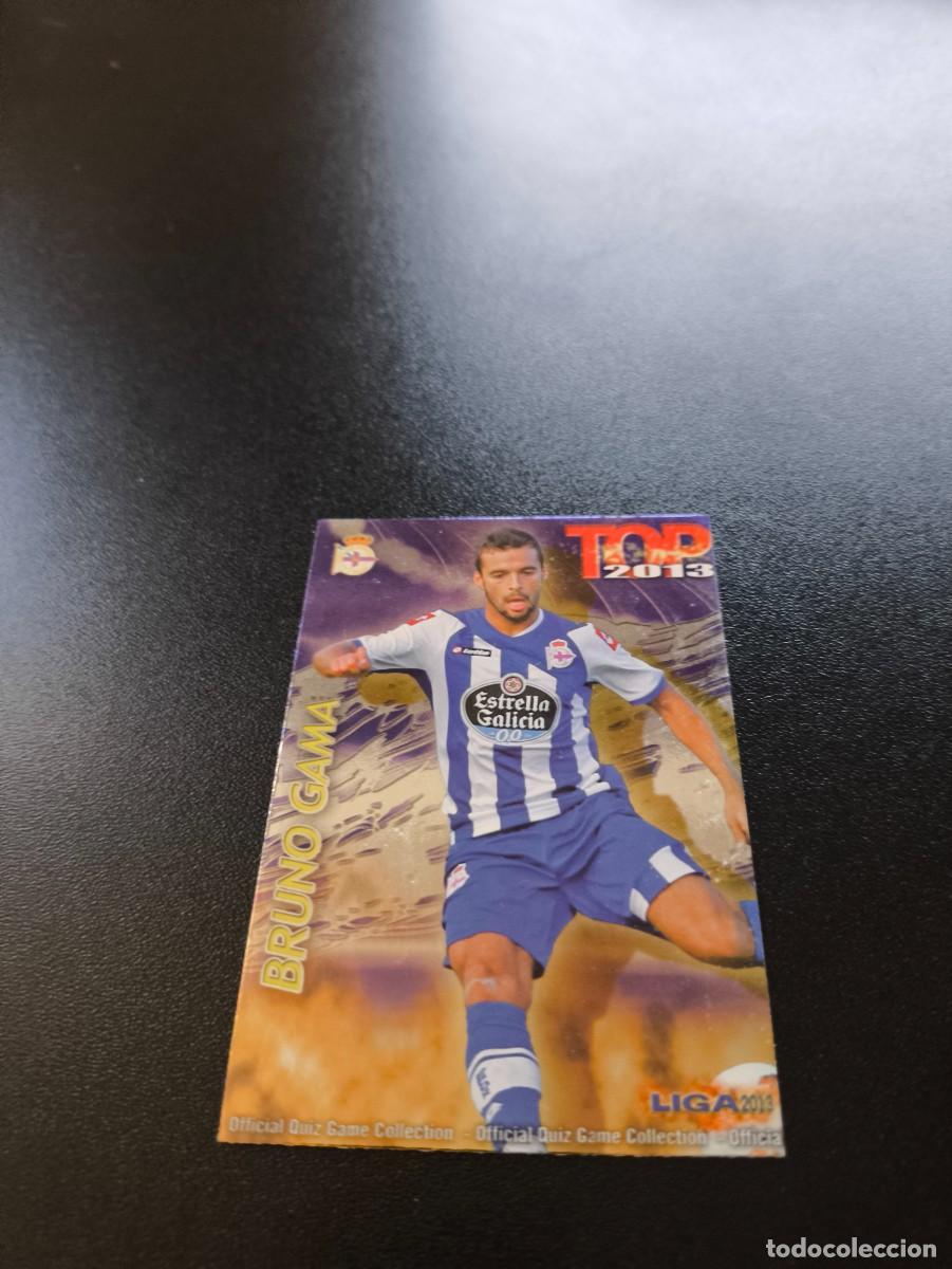 Cromos de F&uacute;tbol: 612 BRUNO GAMA DEPORTIVO CORU&Ntilde;A FONDO MORADO TOP MUNDICROMO LIGA 2012 2013 12 13 NO PANINI ESTE