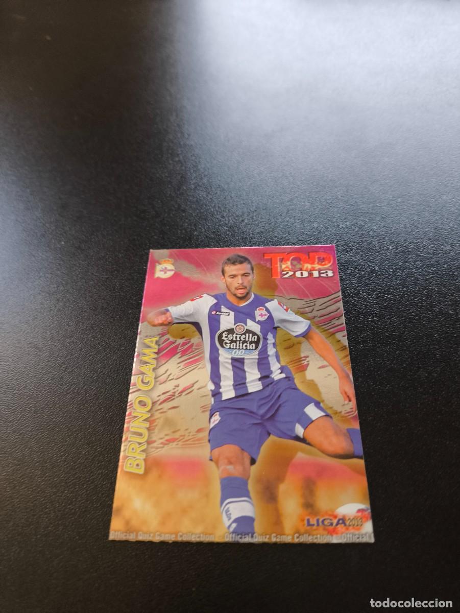 Cromos de F&uacute;tbol: 612 BRUNO GAMA DEPORTIVO CORU&Ntilde;A FONDO FUCSIA ROSA TOP MUNDICROMO LIGA 2012 2013 12 13 NO PANINI ESTE