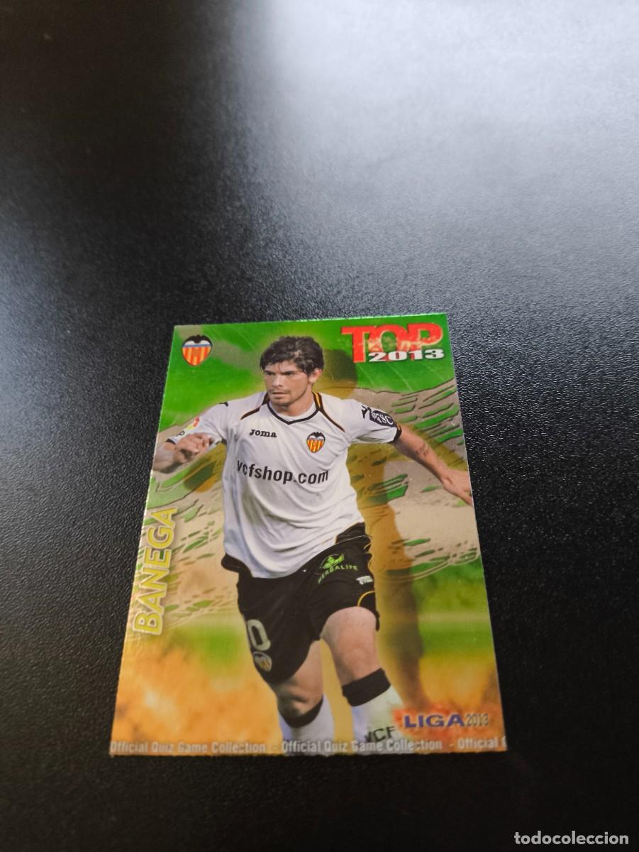 Cromos de F&uacute;tbol: 615 BANEGA VALENCIA FONDO VERDE TOP MUNDICROMO LIGA 2012 2013 12 13 NO PANINI ESTE