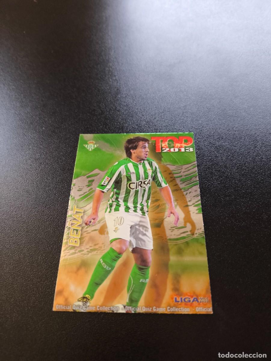 Cromos de F&uacute;tbol: 620 BE&Ntilde;AT BETIS FONDO VERDE TOP MUNDICROMO LIGA 2012 2013 12 13 NO PANINI ESTE