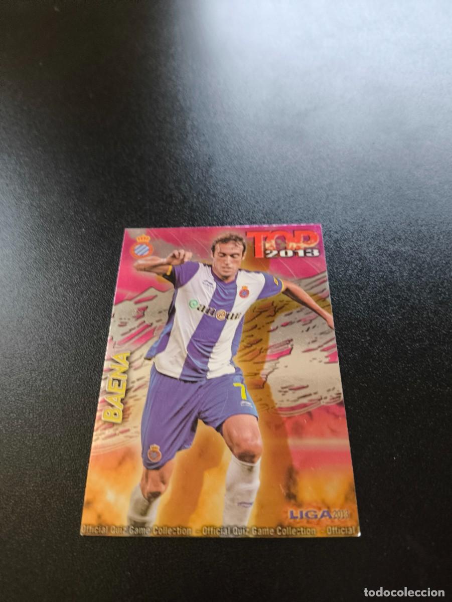 Cromos de F&uacute;tbol: 621 BAENA ESPANYOL FONDO FUCSIA ROSA TOP MUNDICROMO LIGA 2012 2013 12 13 NO PANINI ESTE